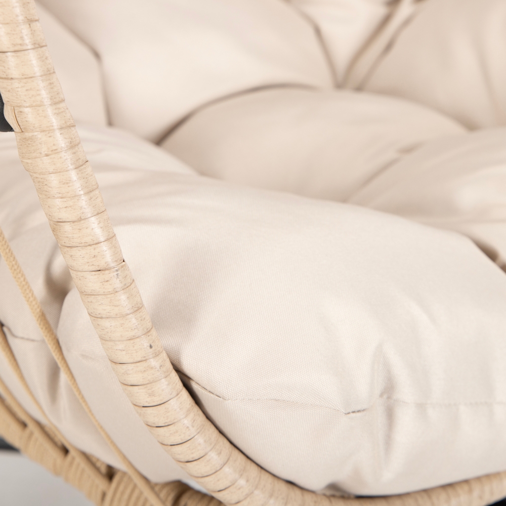 Hängesessel LOMA – 1 Sitzer Beige