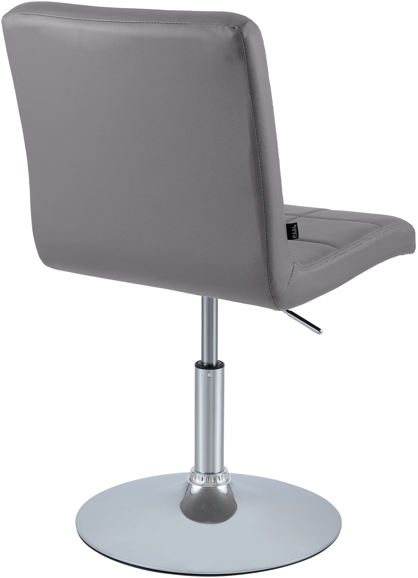 Stuhl Ricky Kunstleder, grau