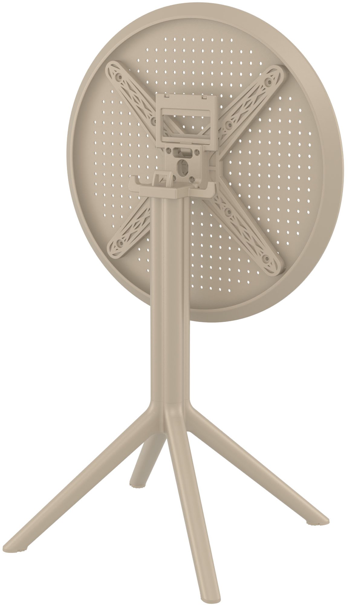 Klapptisch Sky rund, taupe