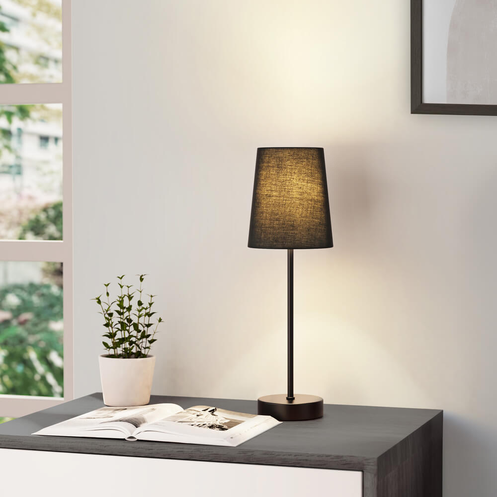 Tischlampe VANA - Braun