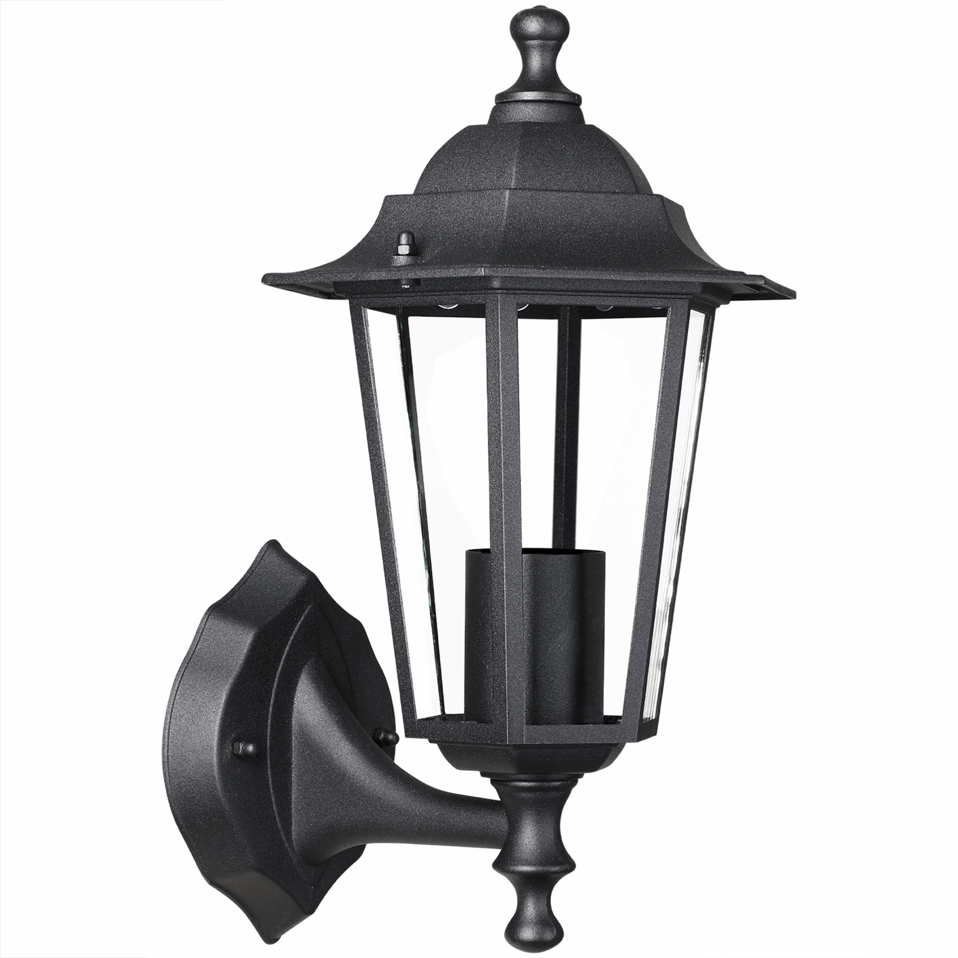 Wandleuchte Wetterfest IP44 Blendarmes Glas E27 für Garten Einfahrt