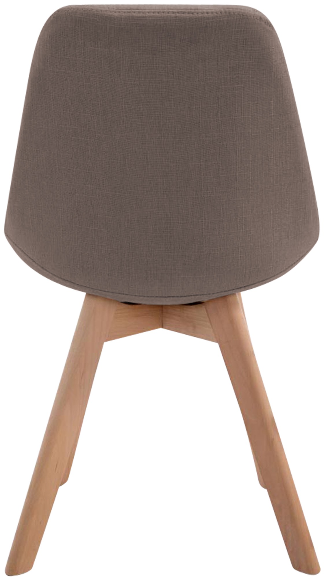 Besucherstuhl Borneo V2 Natura Stoff, taupe