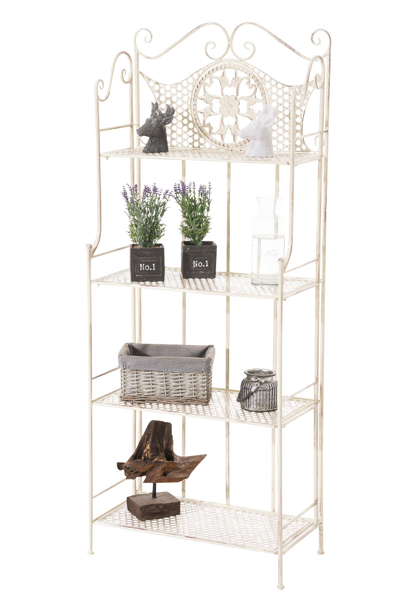 Standregal Anika, antik-creme