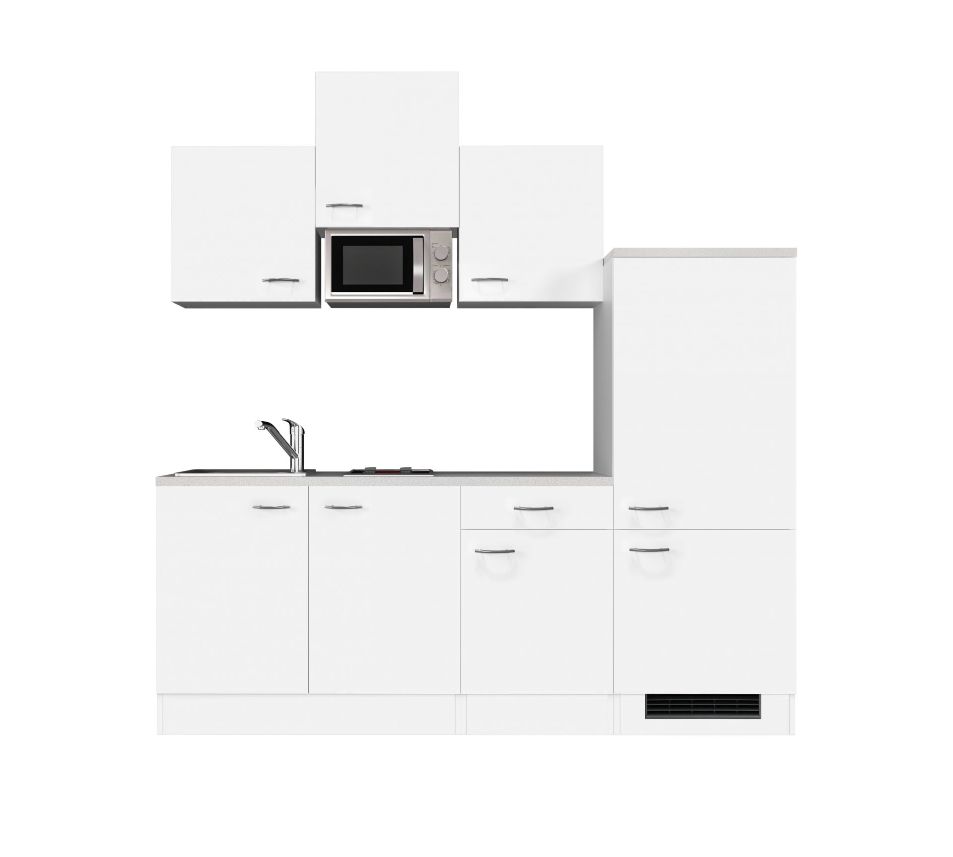 Singleküche WITO 210 cm mit E-Geräten