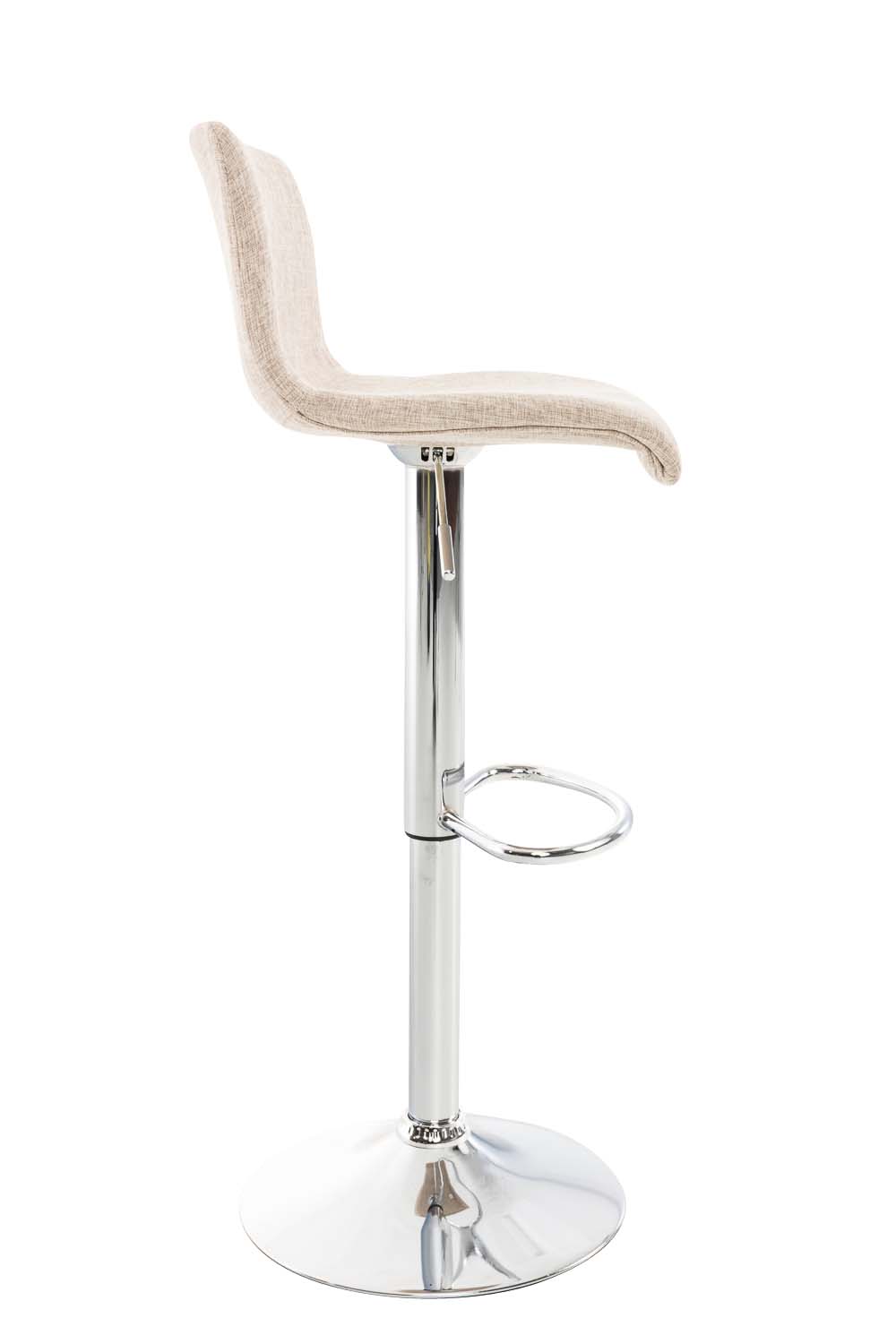 Barhocker Hoover Stoff C, creme