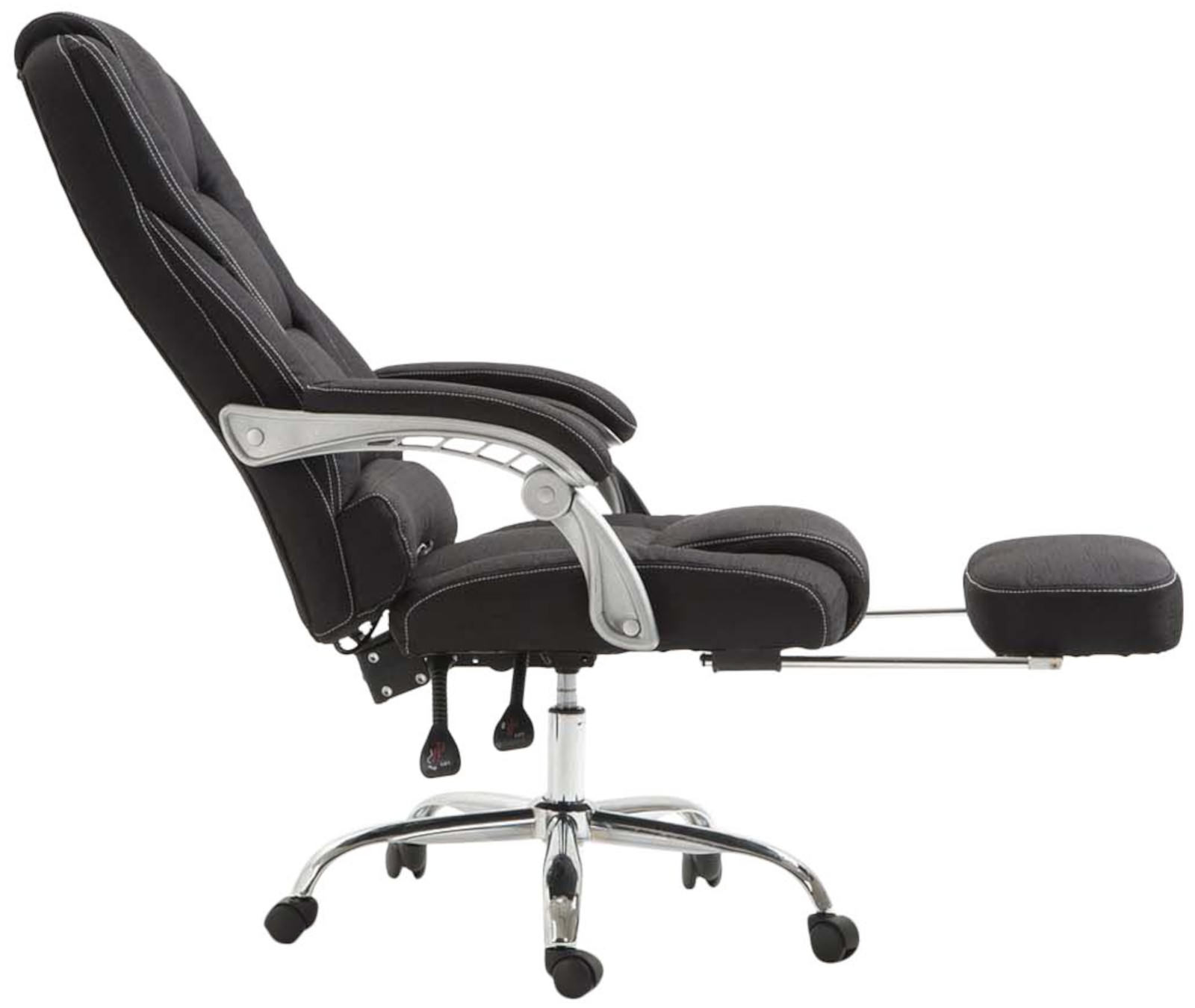 Bürostuhl Pacific Stoff, schwarz