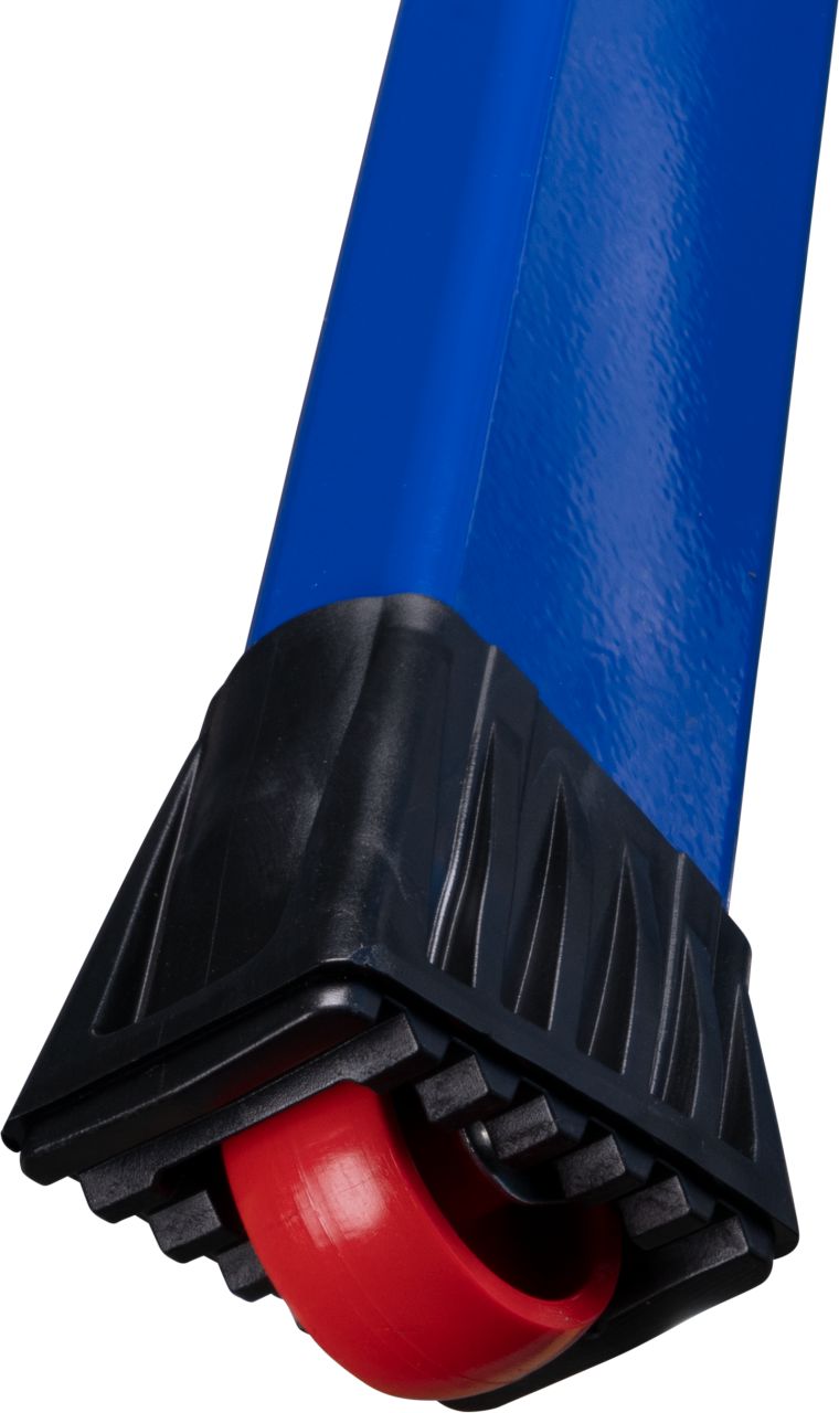 MONTO Doppel-Klapptritt Rolly, blau, 2x2 Stufen