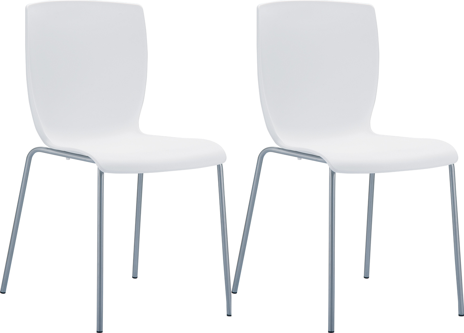 2er Set Stühle MIO, weiß