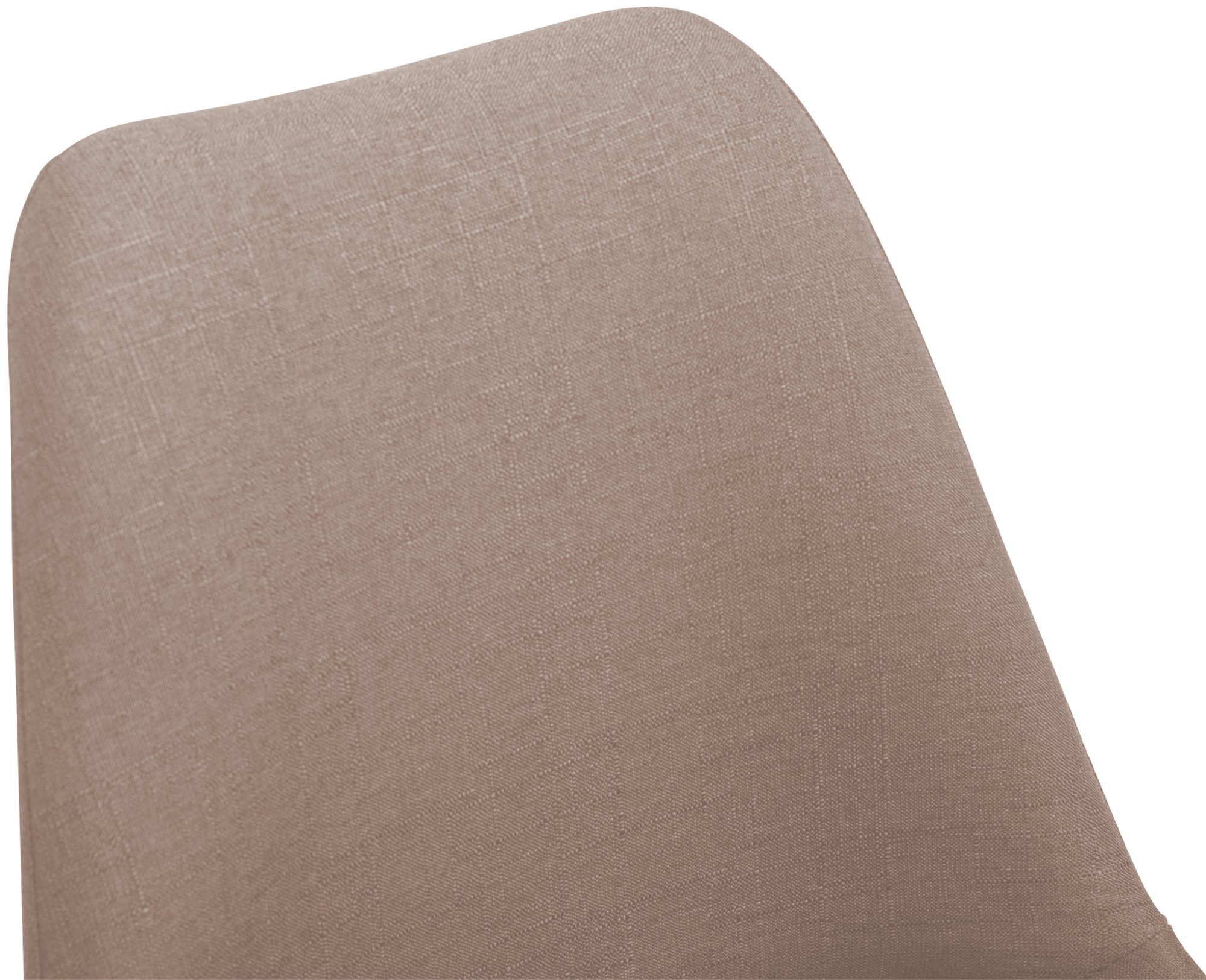 Stuhl Maverick B Stoff, taupe