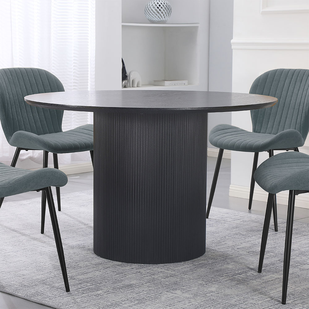 Esstisch Rund CAMILLO - Dark Oak