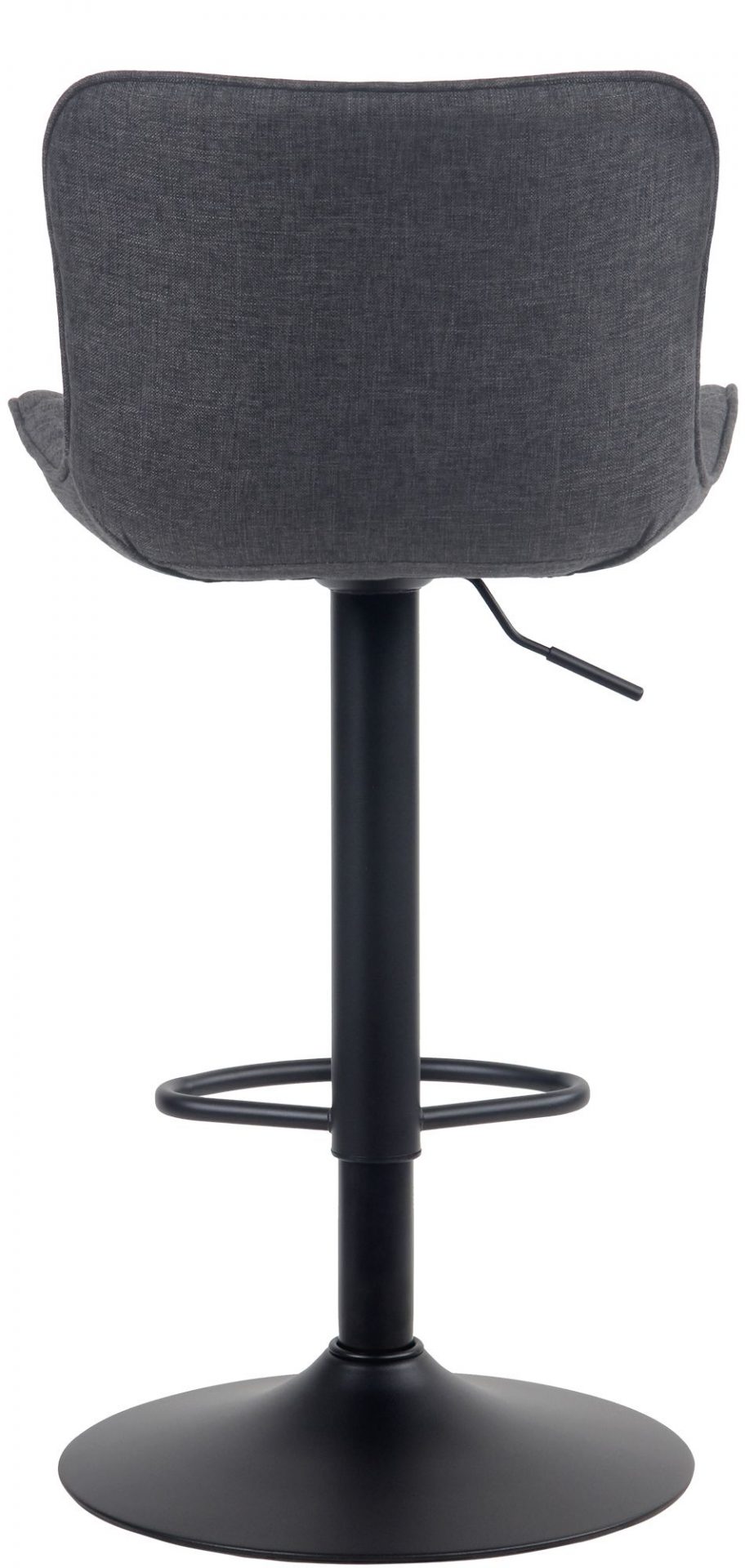 2er Set Barhocker Emma Stoff, schwarz