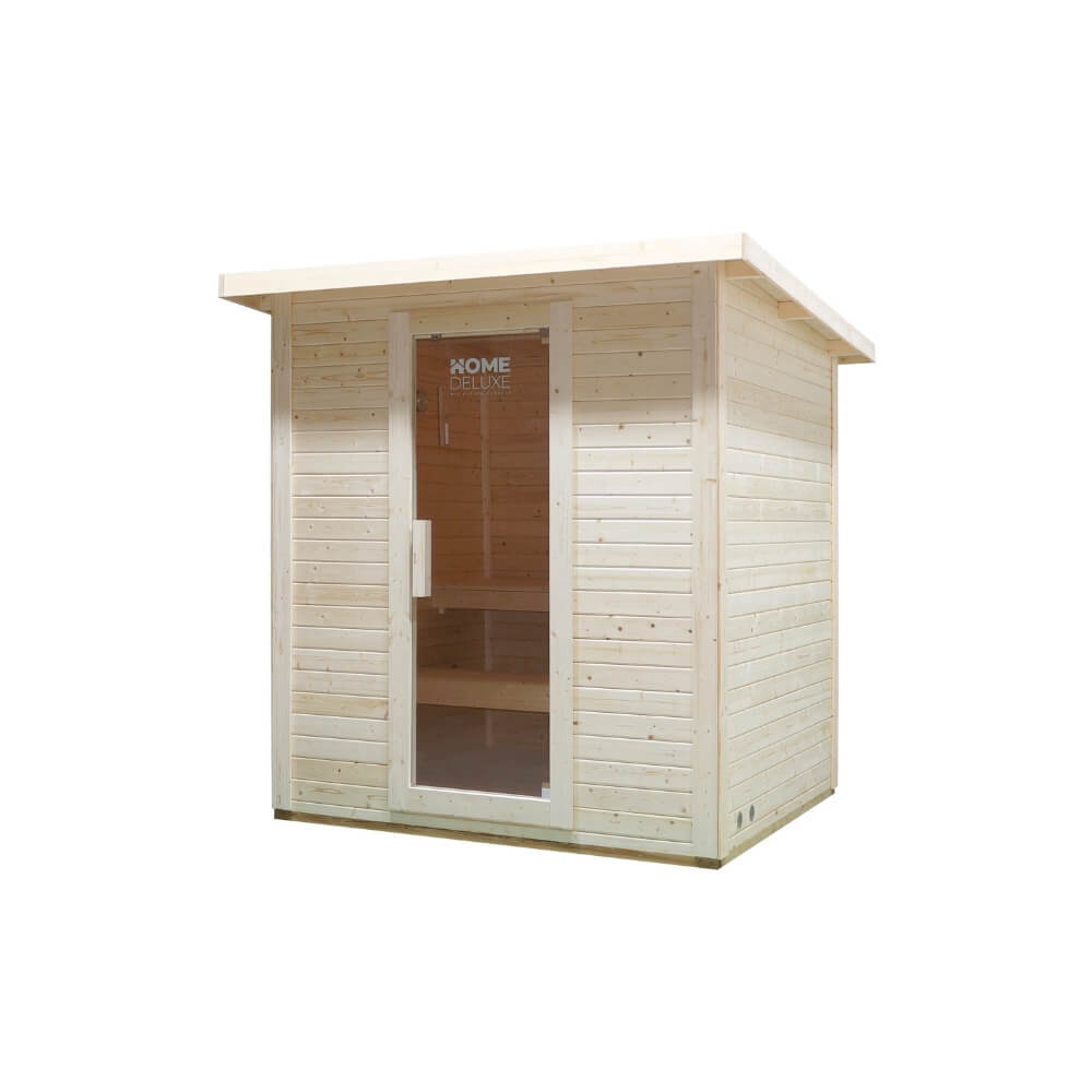 Saunahaus Outdoor TALO L - 221 x 217 cm für 4 Personen