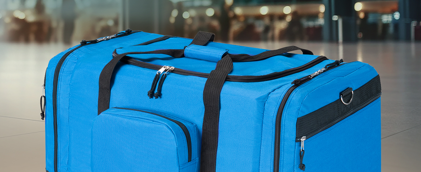 Reisetasche Blau 90L