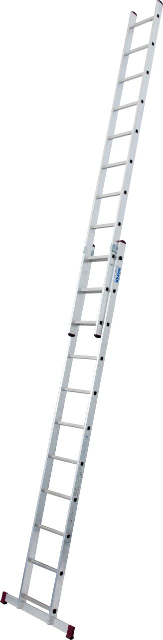 CORDA Schiebeleiter 2x11 Sprossen