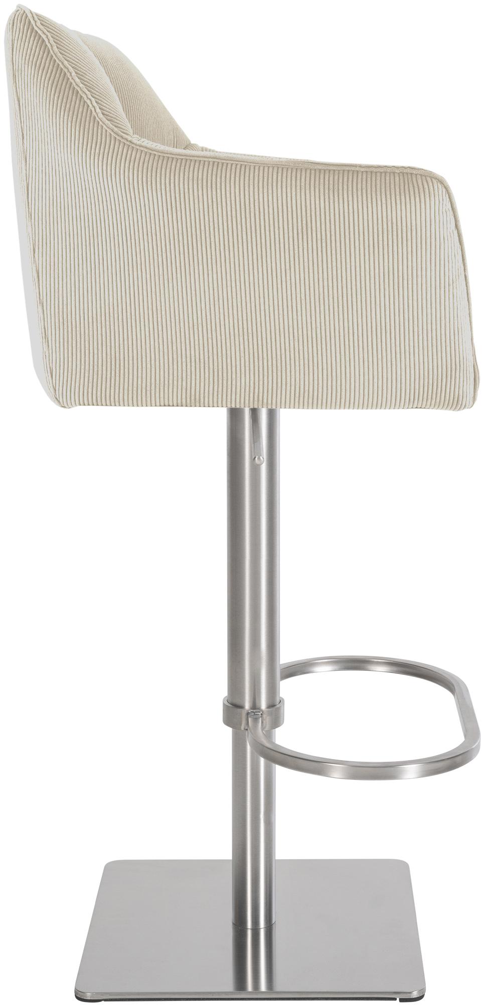 Barhocker Damaso E Cord, creme