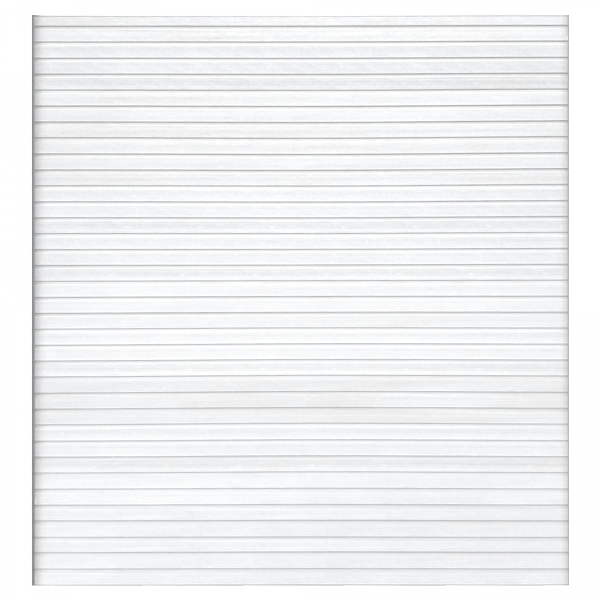 WAREN-Serie, WPC-Steckzaun-Set, ca. 179,5 x 180 cm, weiß, Abschlussleiste und Clips separat in silber oder anthrazit