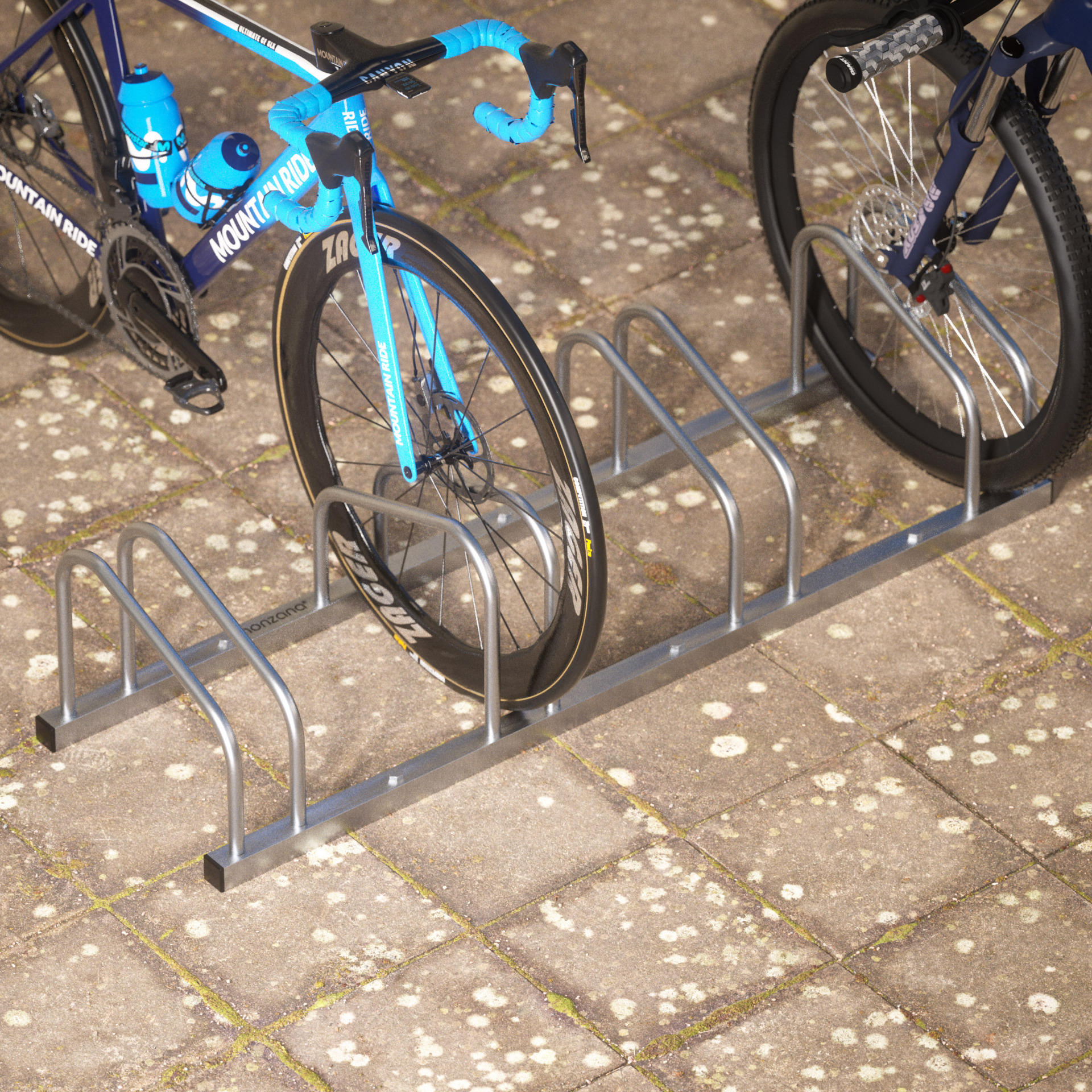 Fahrradständer 4er 120x32x27cm