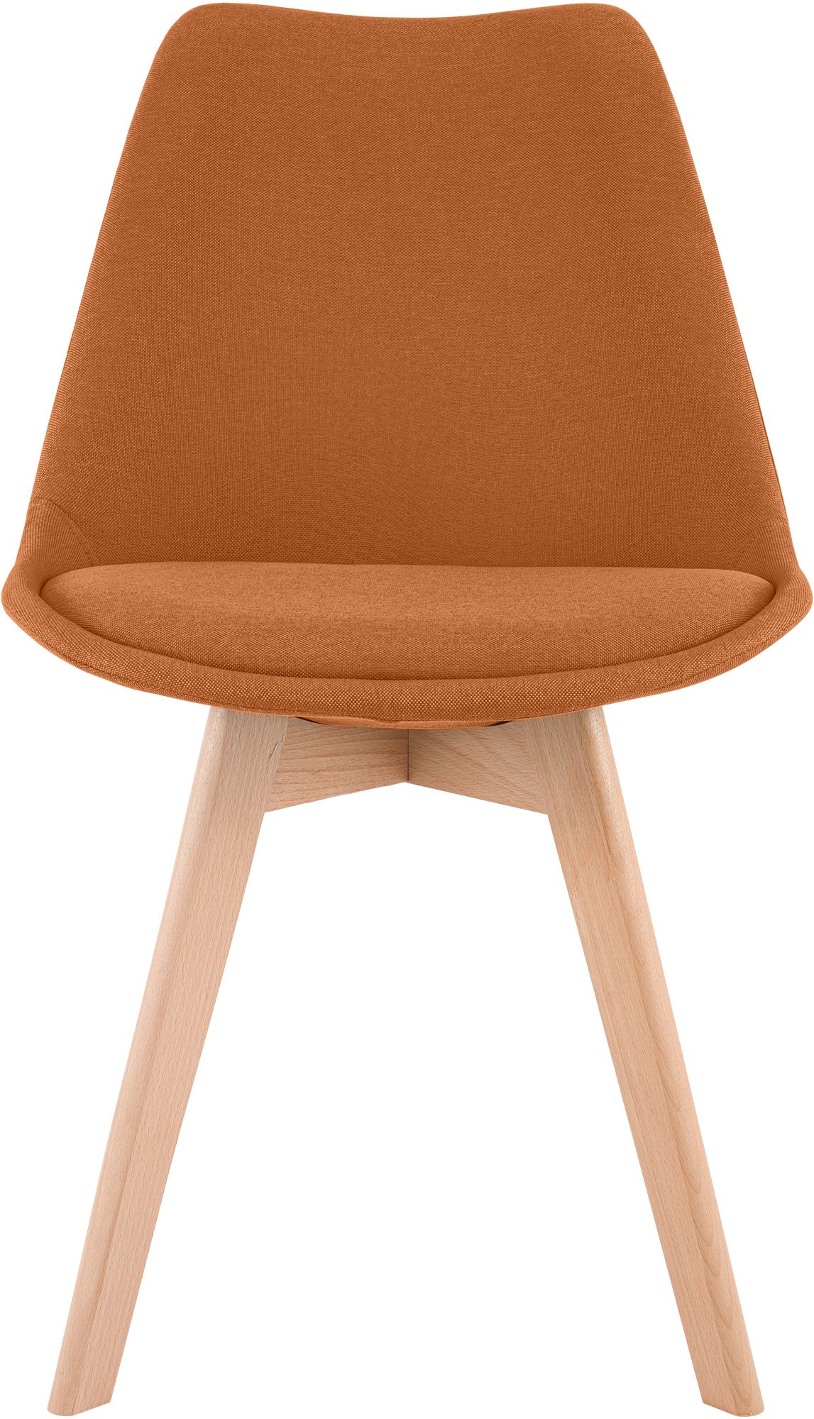 Stuhl Linares Stoff, orange