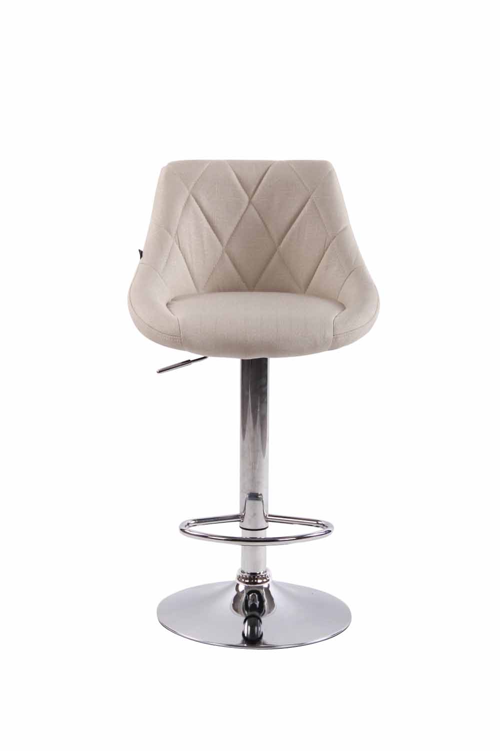 2er Set Barhocker Lazio Stoff C, creme