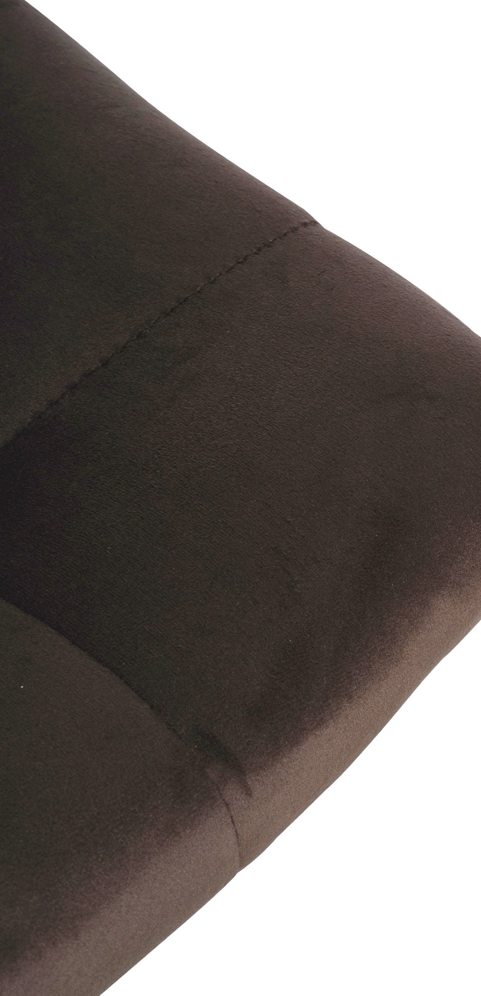 Barhocker Jerry Samt schwarz, braun