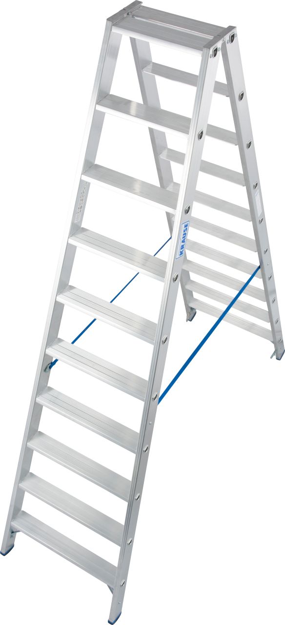 STABILO Stufen-Doppelleiter 2x10 Stufen