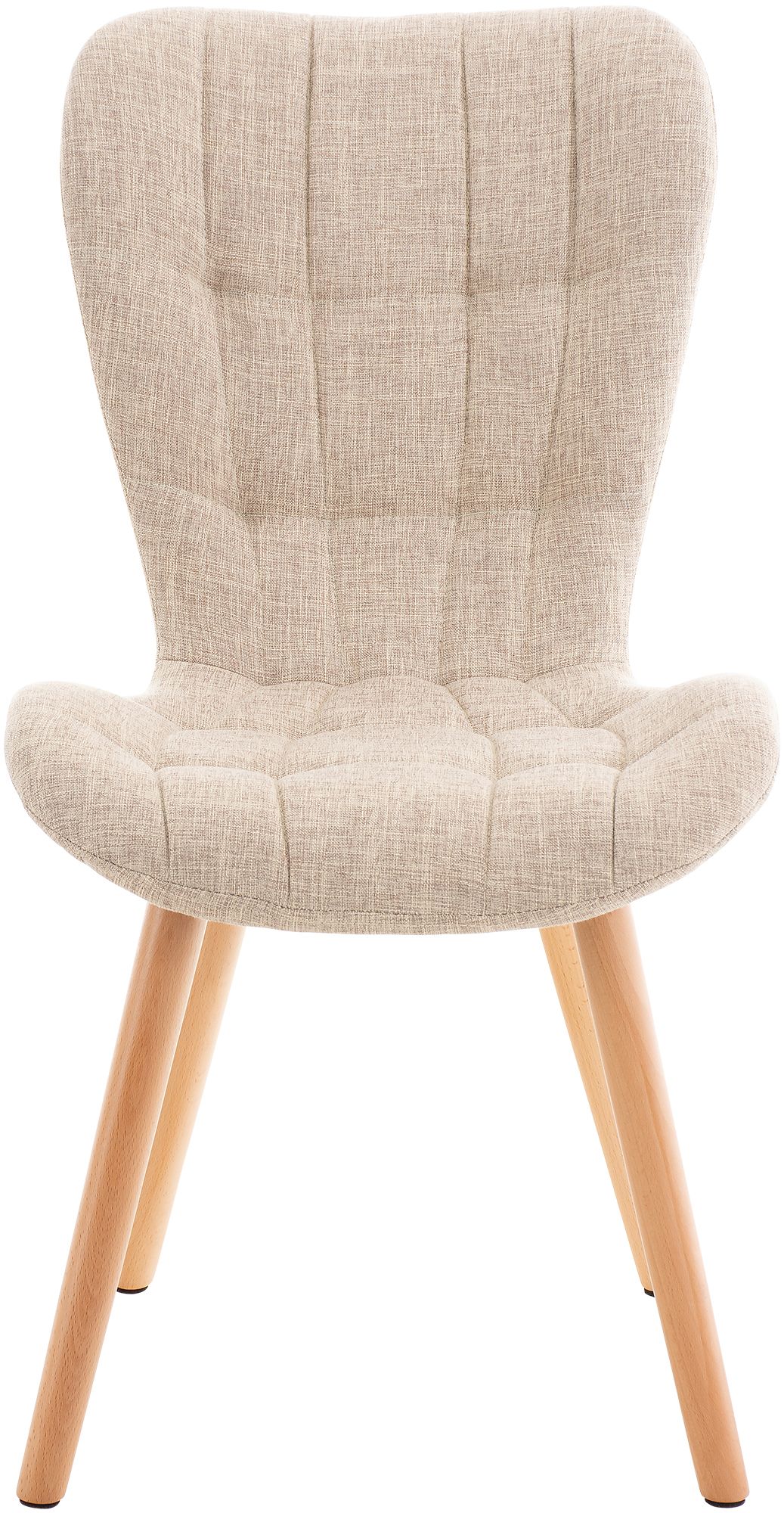 Stuhl Elda Stoff natura, creme