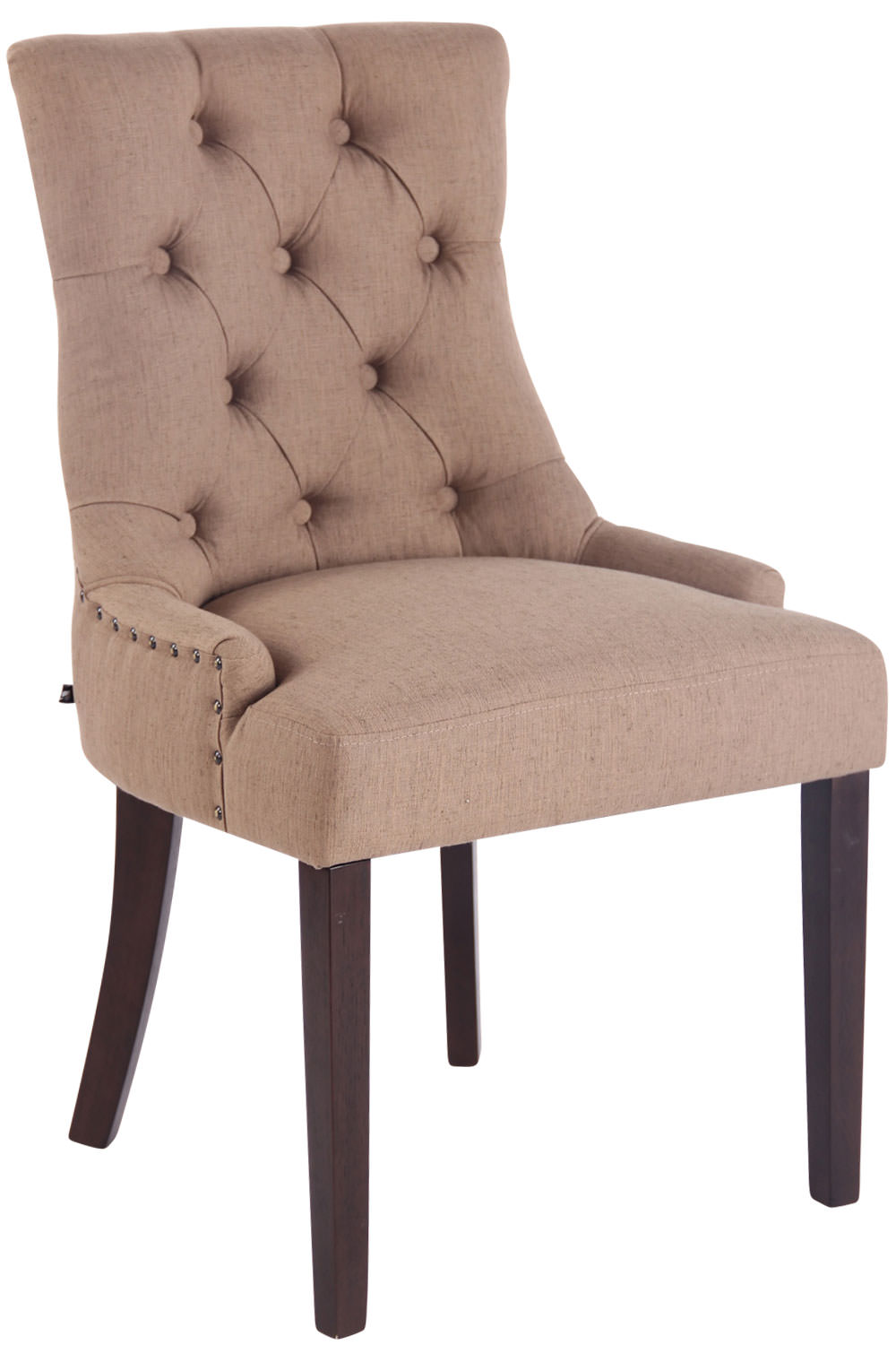 Esszimmerstuhl Aberdeen Stoff antik, taupe