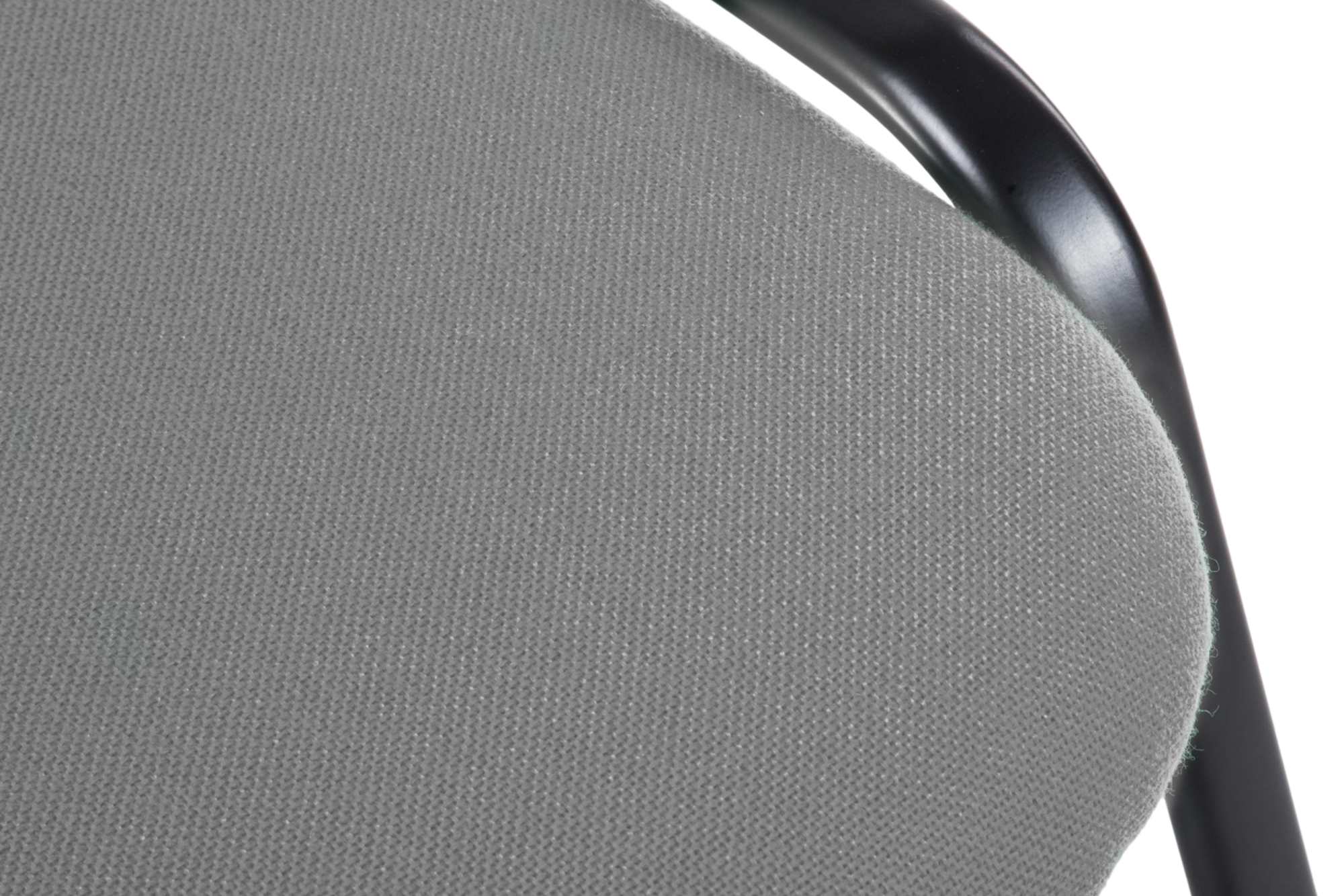 Besucherstuhl Ken V2 Stoff, grau