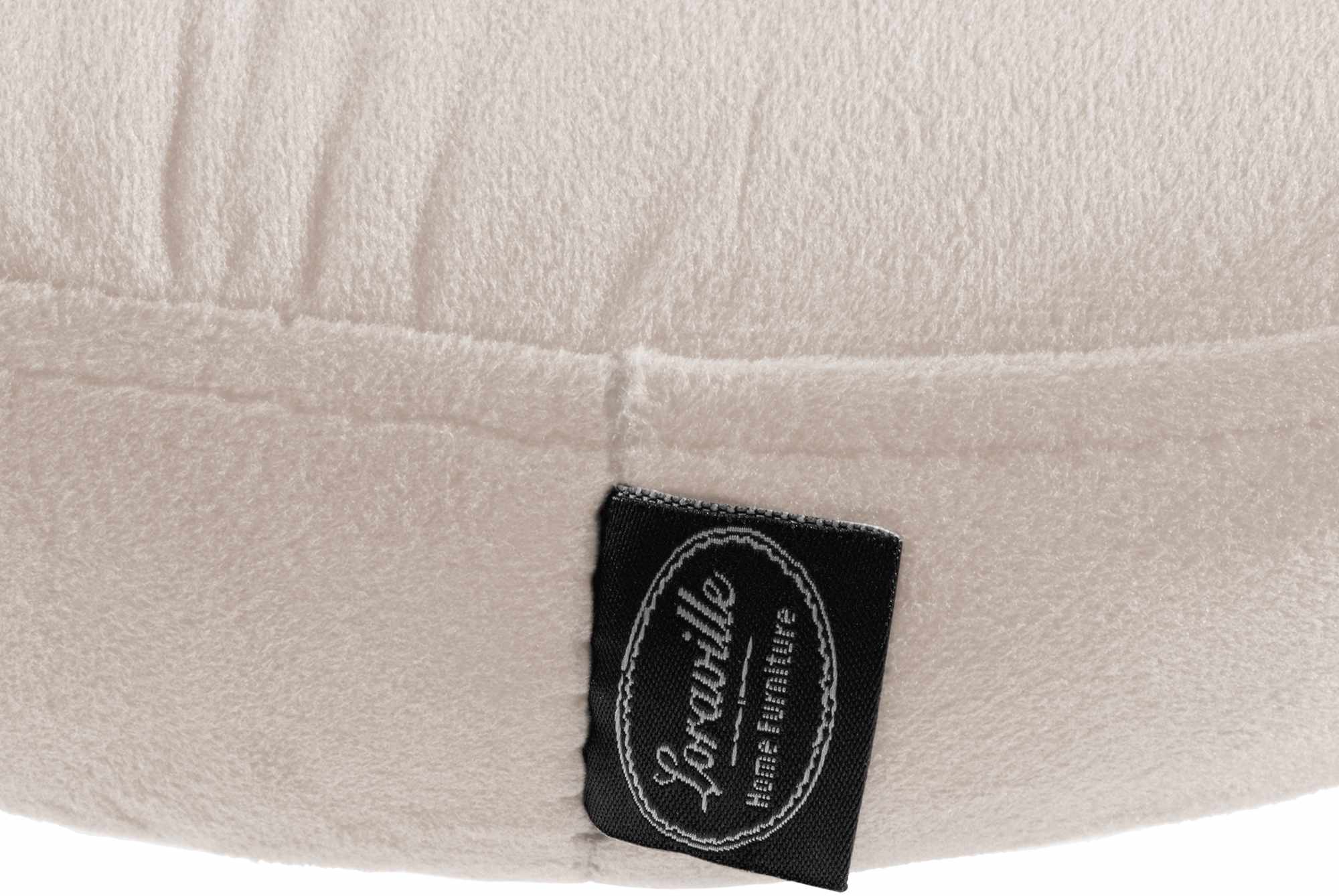 Barhocker Ponte Samt schwarz, creme