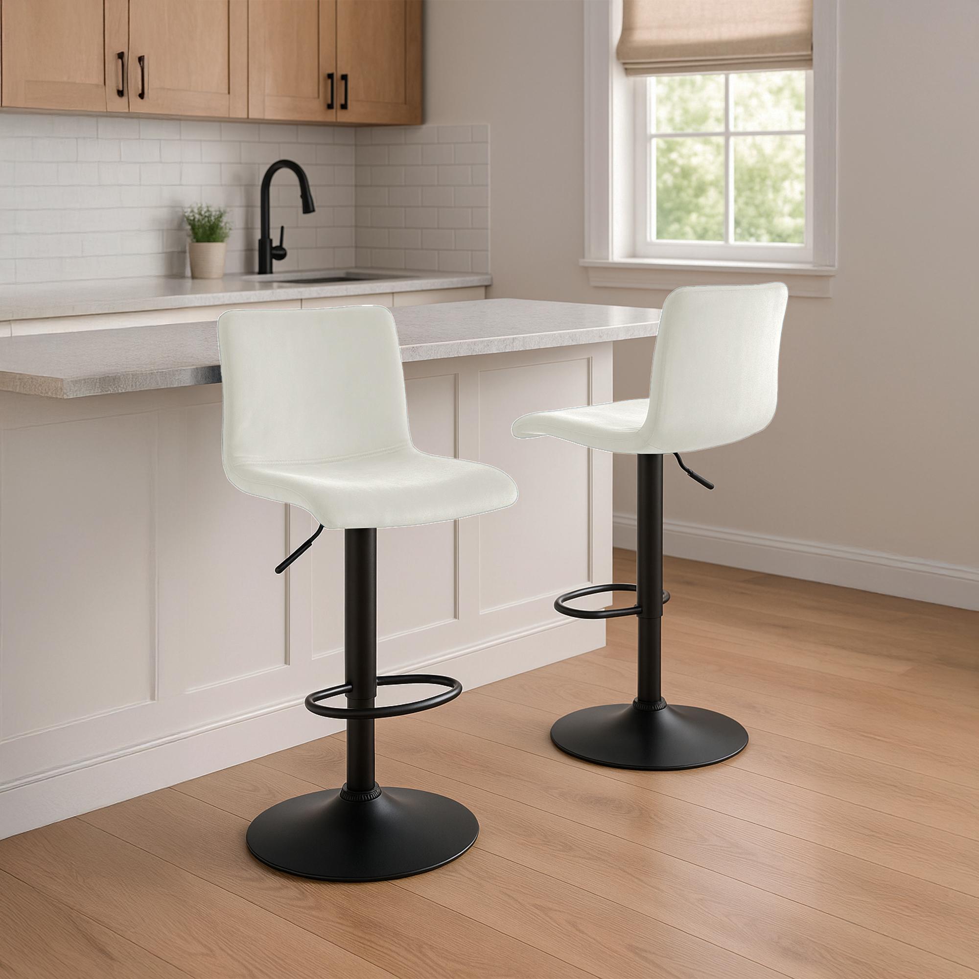 Barhocker Hoover Samt B, creme