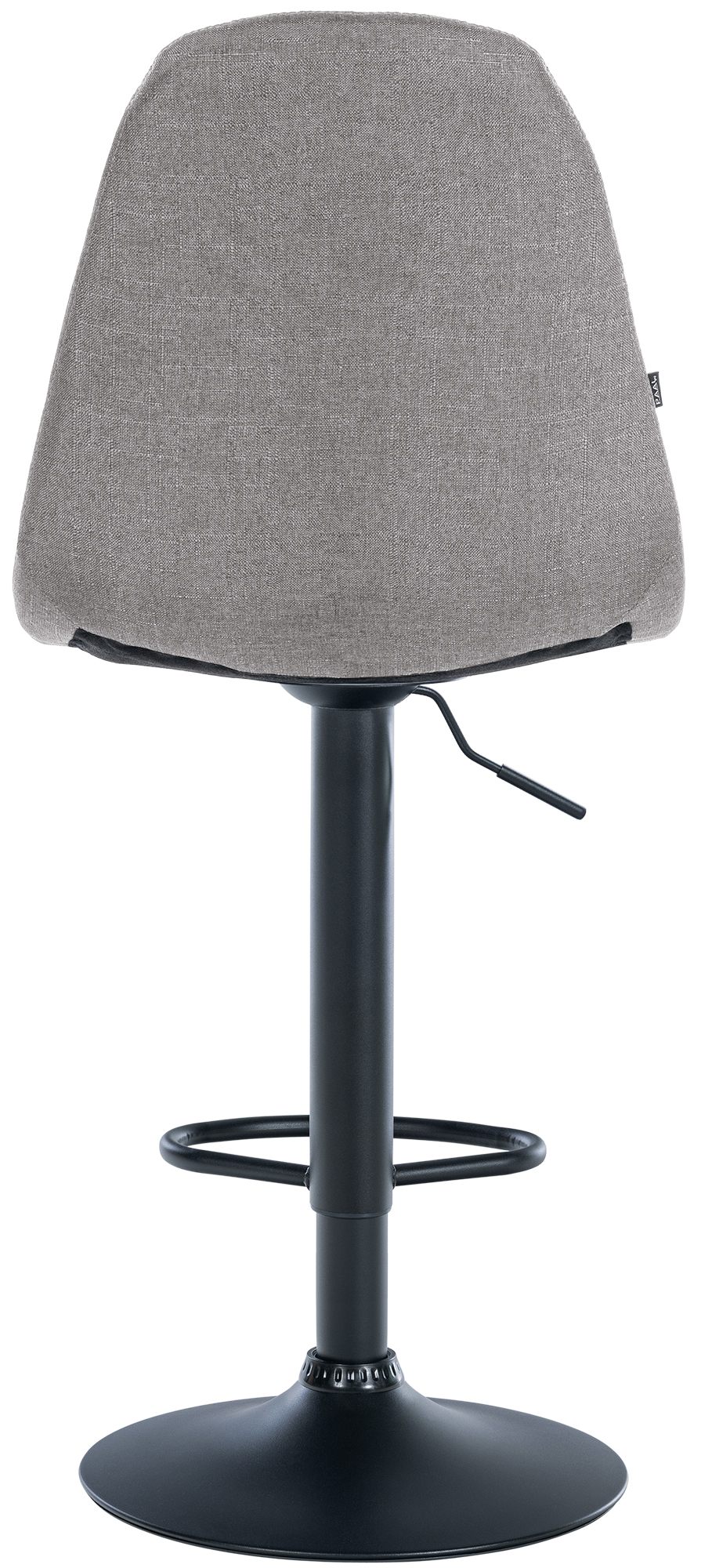 Barhocker Elmore Stoff B, grau