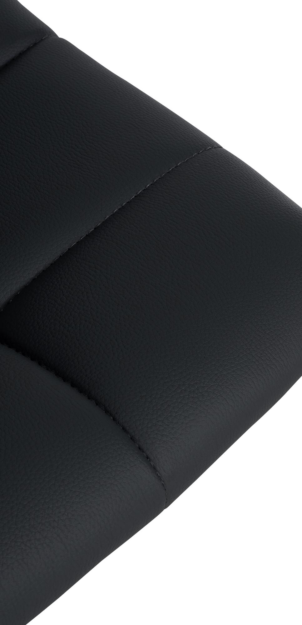 Barhocker Jerry Kunstleder schwarz, schwarz