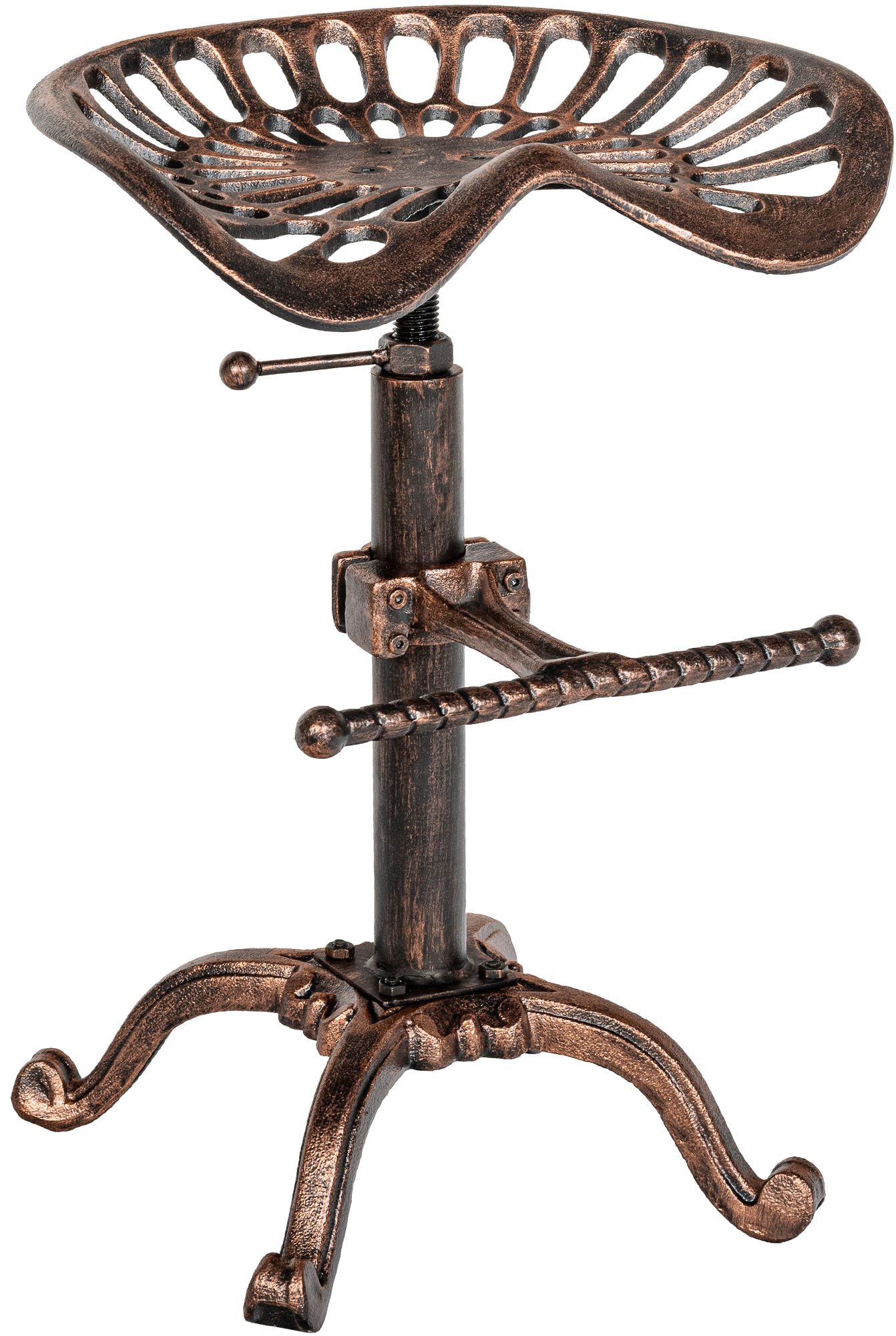 2er Set Barhocker Butch, bronze