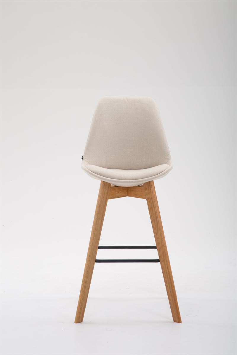 Barhocker Metz Stoff Natura, creme
