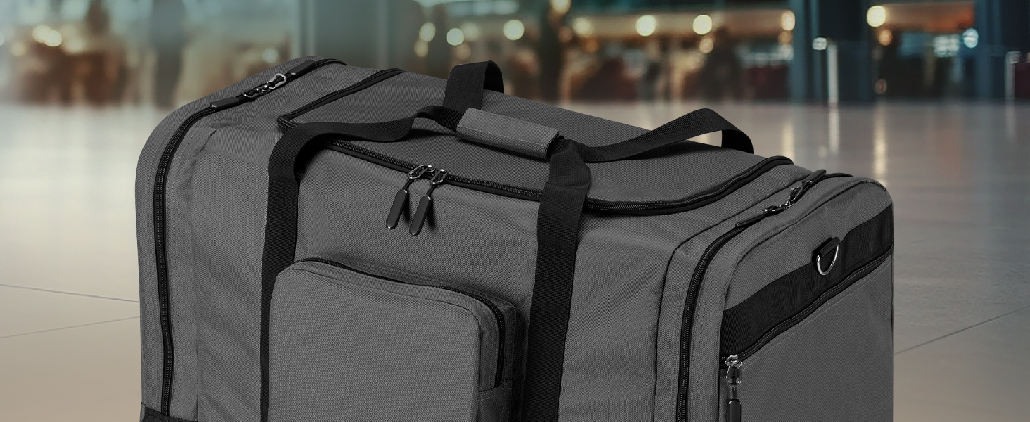Reisetasche Schwarz 90L
