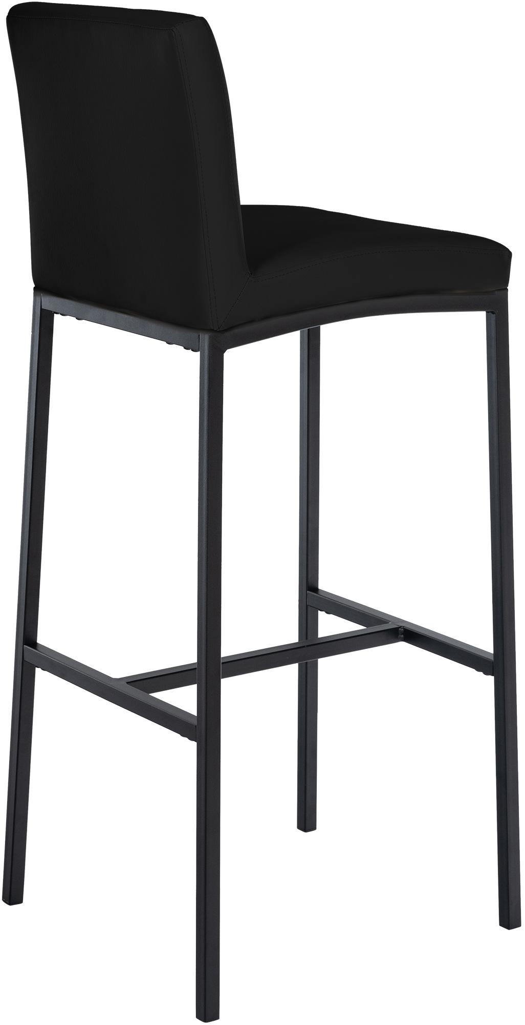 2er Set Barhocker Freeport Kunstleder B, schwarz
