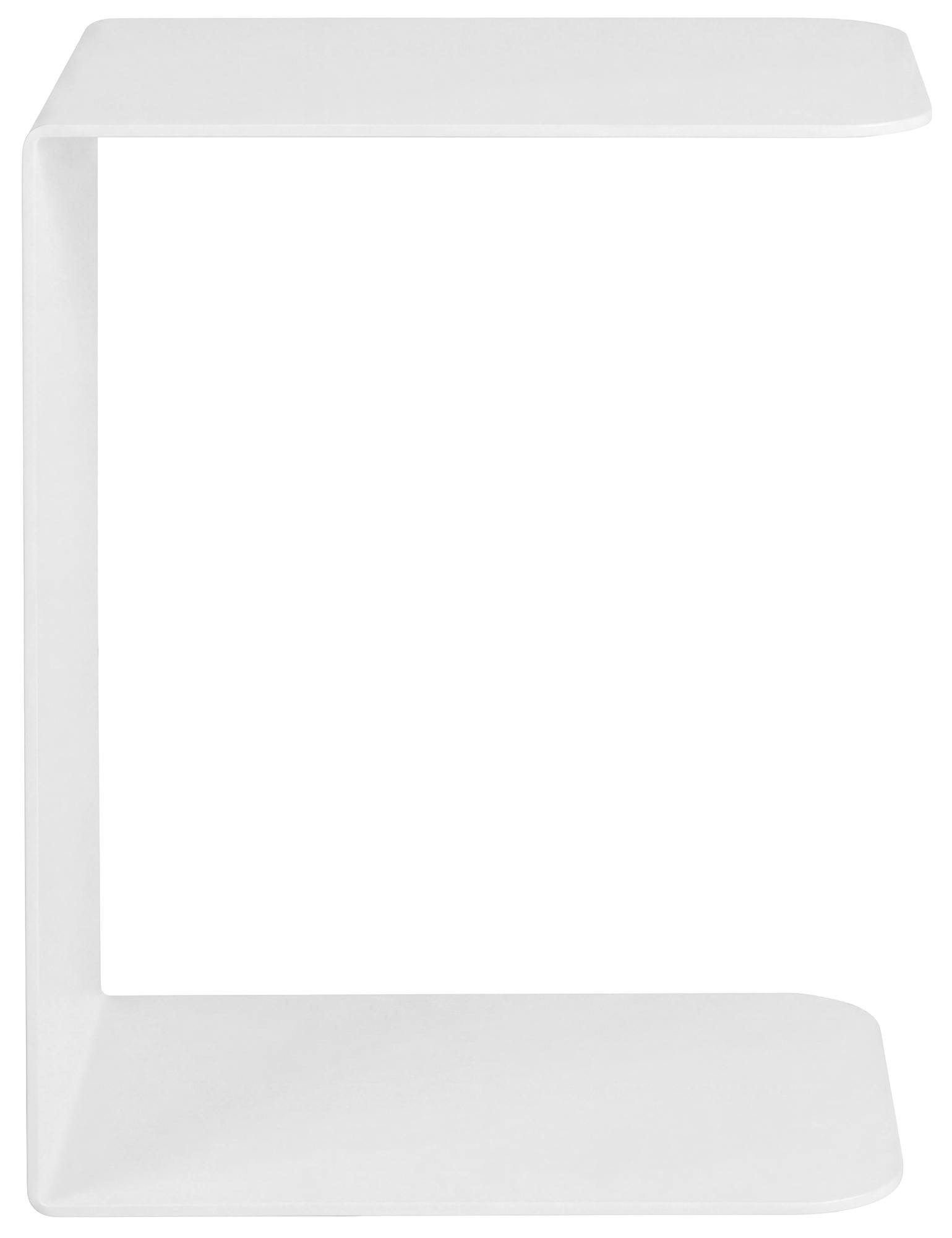 Beistelltisch Selby 48 cm, weiß