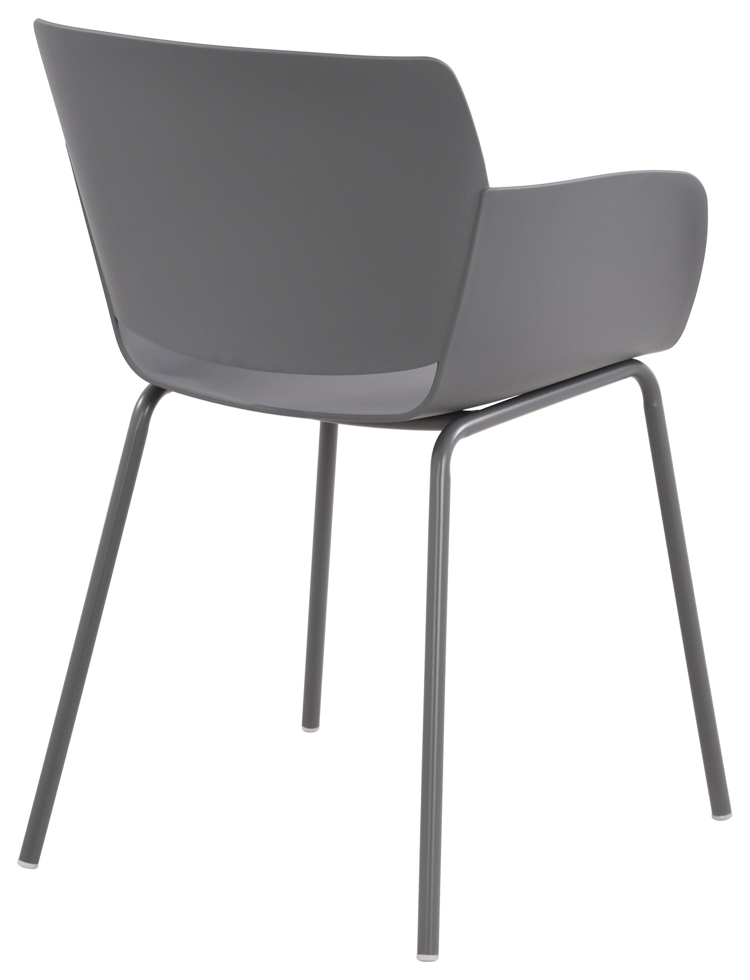 2er Set Stuhl Alpena, dunkelgrau