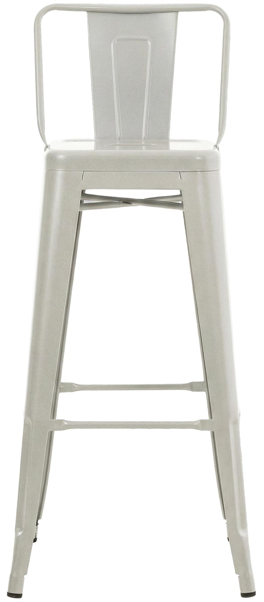 4er Set Barhocker Mason, silber