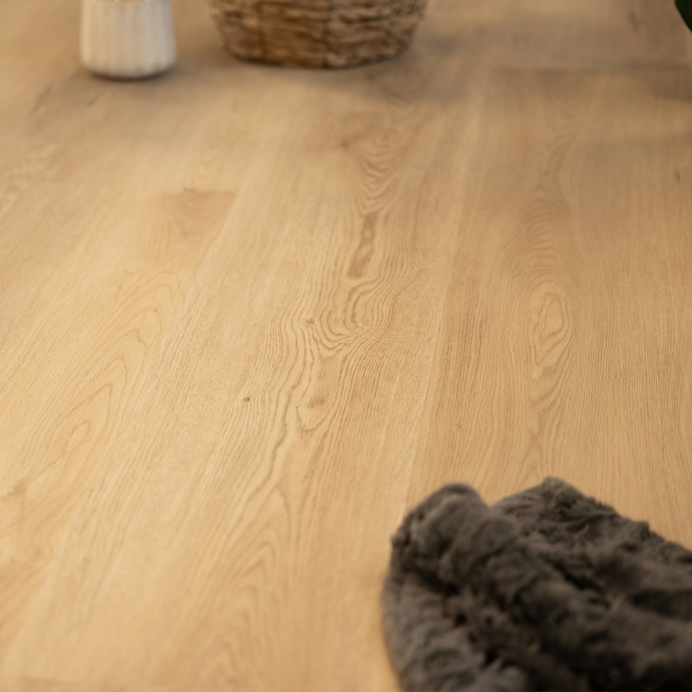 Klick-Vinylboden mit Trittschall LOMEA Eiche Beige - 40 m²