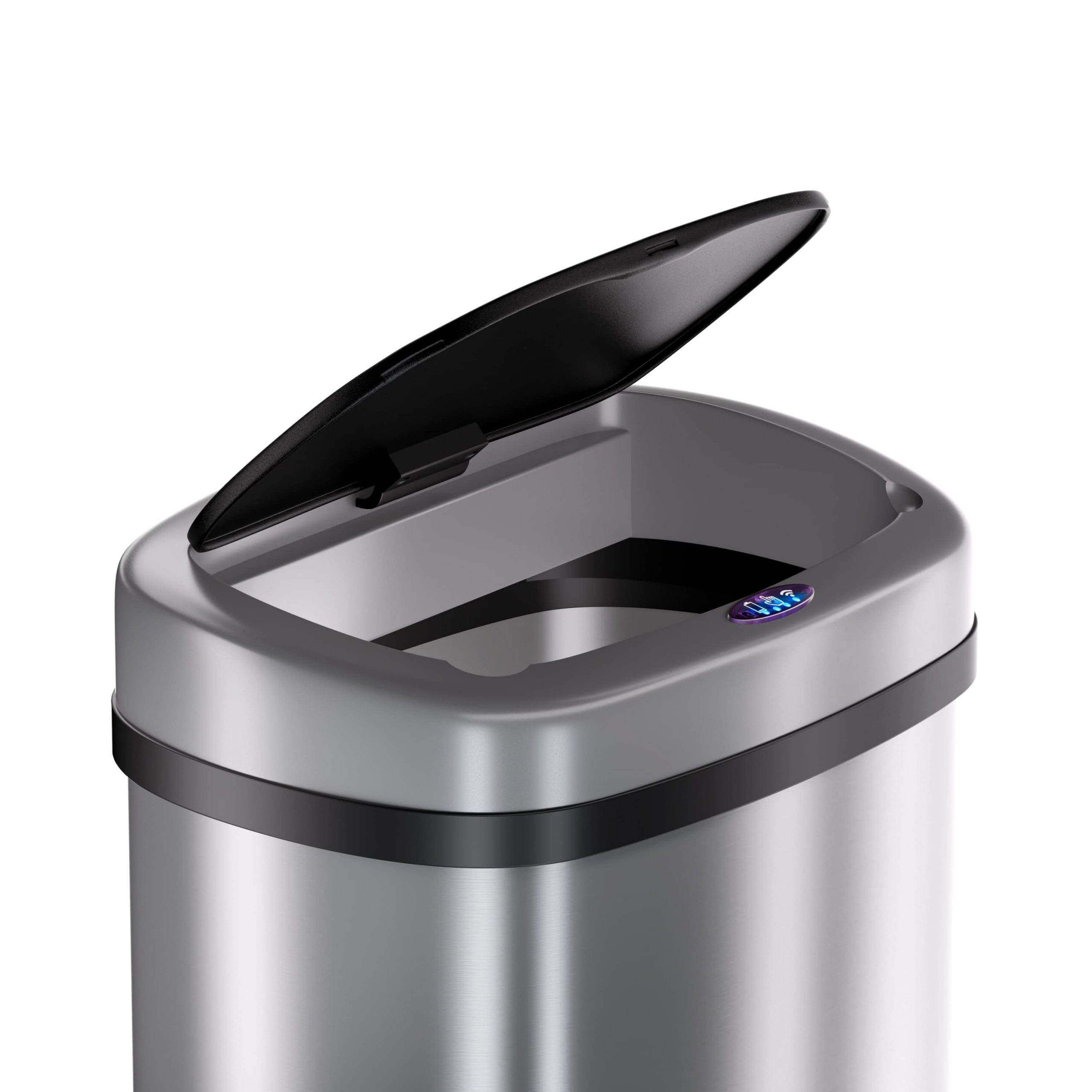 Sensor Mülleimer Edelstahl 50L
