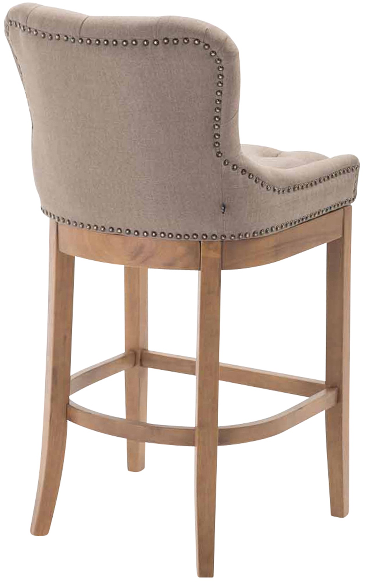 Barhocker Lakewood Stoff, Antik-hell, taupe
