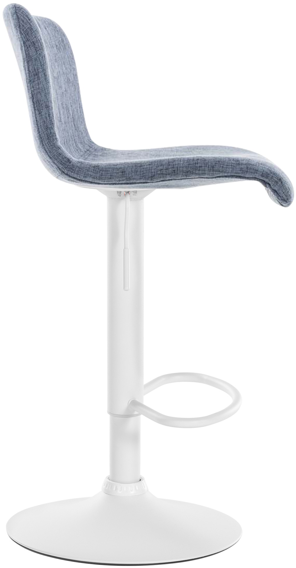 Barhocker Hoover Stoff W, blau