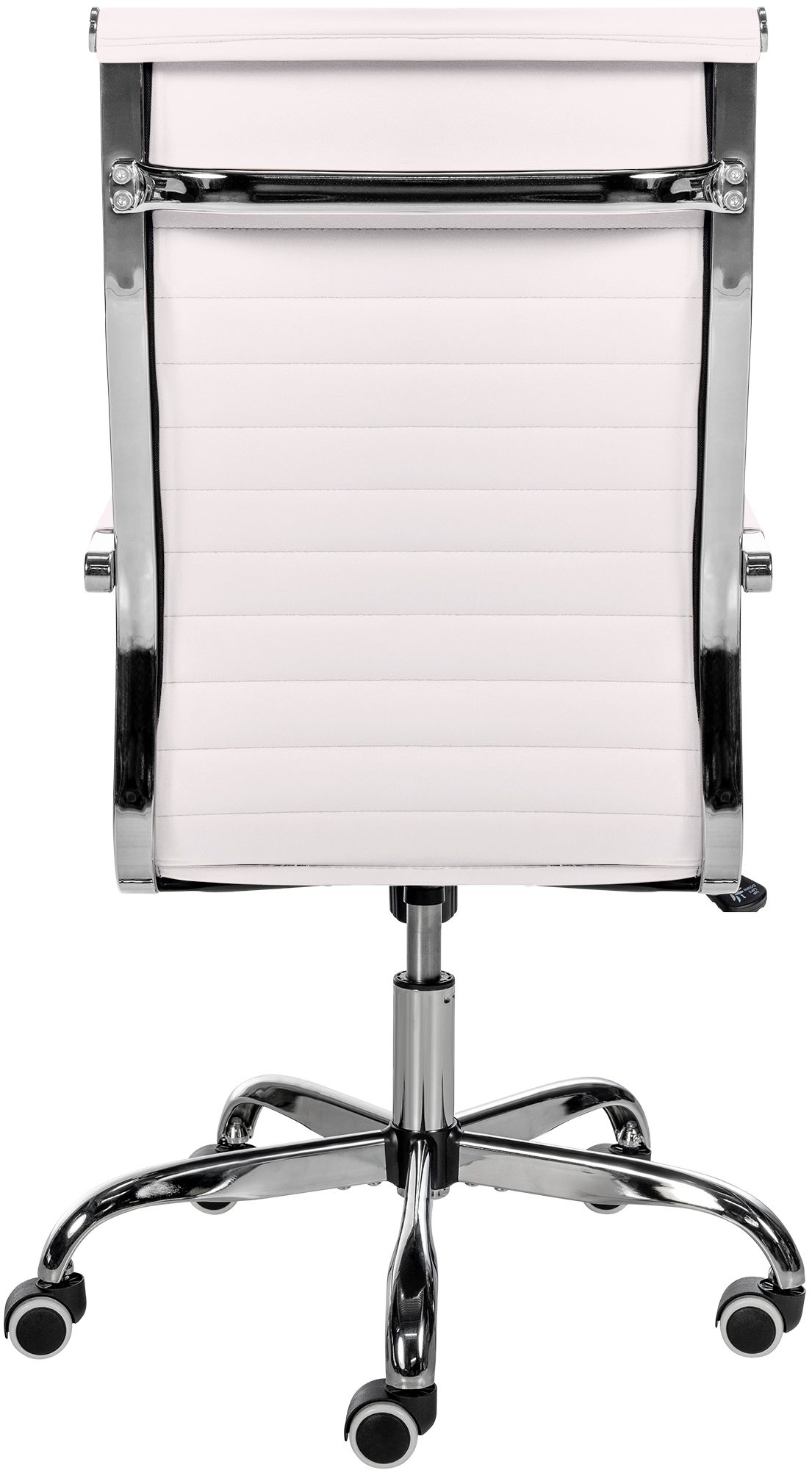 Bürostuhl Amadora Kunstleder, weiß
