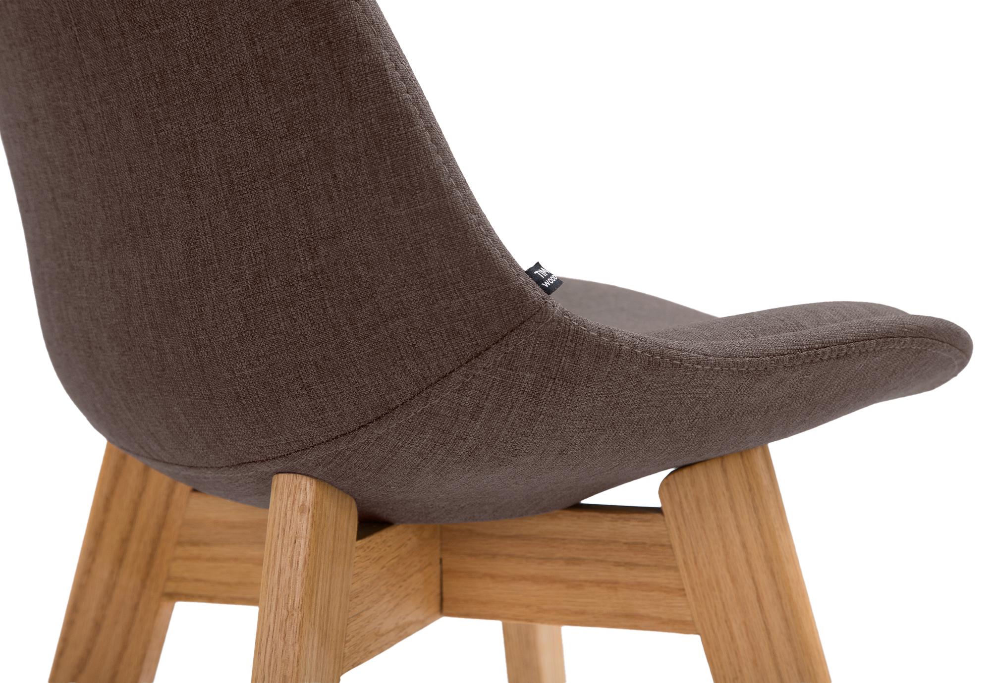 Barhocker Cannes Stoff Natura, braun