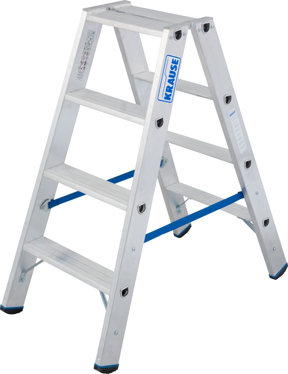 STABILO Stufen-Doppelleiter 2x4 Stufen