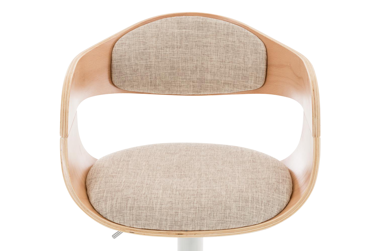 Barhocker Kingston C Stoff, natura/creme