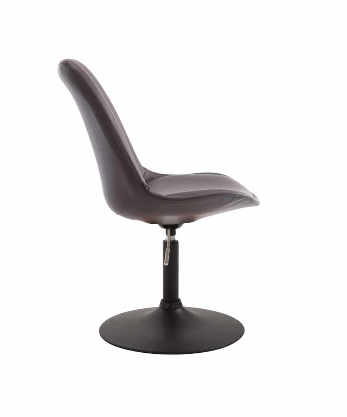 4er Set Esszimmerstühle Maverick B Kunstleder, braun