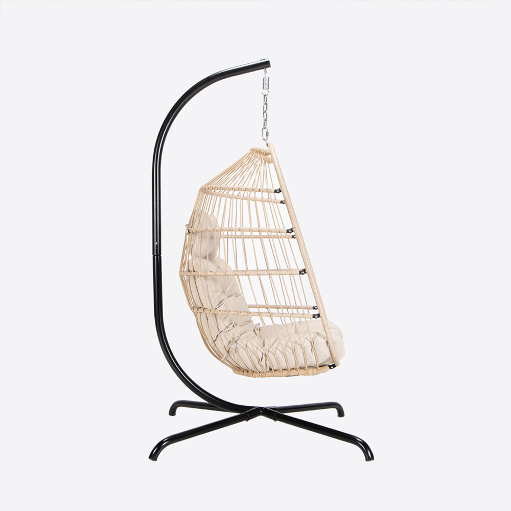 Hängesessel LOMA – 1 Sitzer Beige