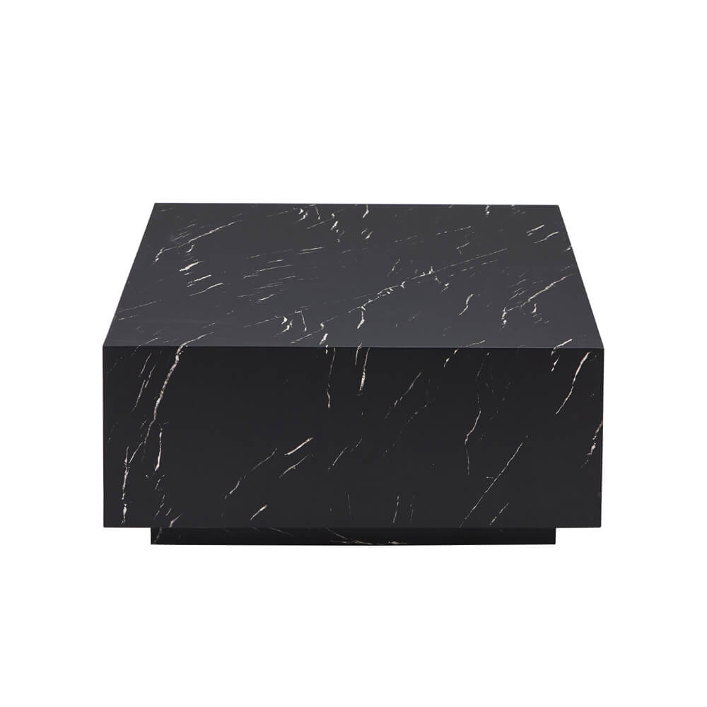 Couchtisch Marmor AMIRI XXL - 120 x 80 cm Schwarz